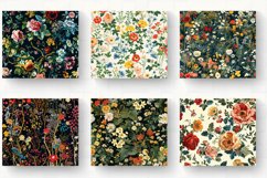 Cottage core Floral Garden Fabric Tumbler Wrap, 20oz Skinny Product Image 2