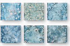 Chilly Blossoms Tumbler Wrap, 20oz Skinny Tumbler Wraps Product Image 2