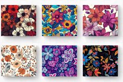 Flower Boho Tumbler Wrap, 20oz Skinny Tumbler Wraps Product Image 2