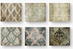 Muted Damask Tumbler Wrap, 20oz Skinny Tumbler Wraps Product Image 2