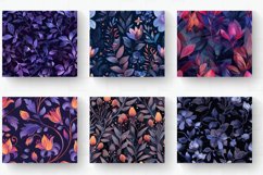 Twilight Flora Tumbler Wrap, 20oz Skinny Tumbler Wraps Product Image 2