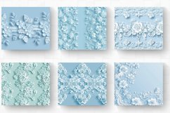 Bridal Baby Blue Laces Tumbler Wrap, 20oz Skinny Tumbler Wra Product Image 2