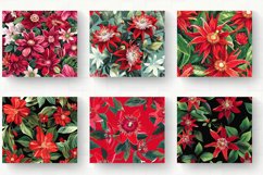 Red Passion Flowers Bouquet Tumbler Wrap, 20oz Skinny Tumble Product Image 2