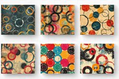 Abstract Grunge Circles Tumbler Wrap, 20oz Skinny Tumbler Wr Product Image 2