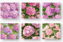 Pink Hydrangeas Tumbler Wrap, 20oz Skinny Tumbler Wraps Product Image 2