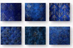 Luxury Royal Blue Tumbler Wrap, 20oz Skinny Tumbler Wraps Product Image 2