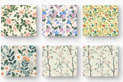 Cottage core Spring Floral Tumbler Wrap, 20oz Skinny Tumbler Product Image 2