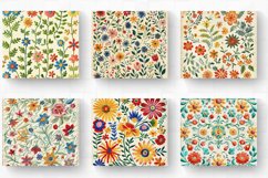 Vintage Summer Embroidery Tumbler Wrap, 20oz Skinny Tumbler Product Image 2