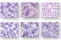 Pastel Lilac Purple Tumbler Wrap, 20oz Skinny Tumbler Wrap Product Image 2