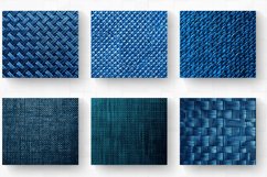 Nylon Blue Texture Tumbler Wrap, 20oz Skinny Tumbler Wraps Product Image 2