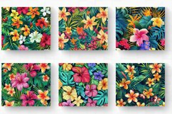 Tropical Paradise Flower Tumbler Wrap, 20oz Skinny Tumbler W Product Image 2