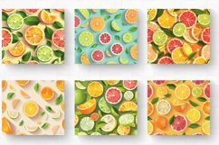 Summer Fresh Citrus Fruits Tumbler Wrap, 20oz Skinny Tumbler Product Image 2