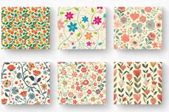 Mothers Day Retro Floral Tumbler Wrap, 20oz Skinny Tumbler W Product Image 2