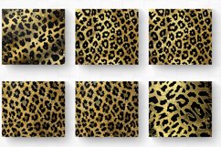 Gold and Black Leopard Tumbler Wrap, 20oz Skinny Tumbler Wra Product Image 2
