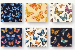 Gales Butterflies Tumbler Wrap, 20oz Skinny Tumbler Wraps Product Image 2