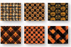 Halloween Plaids Tumbler Wrap, 20oz Skinny Tumbler Wraps Product Image 2
