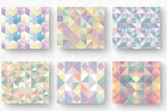 Pastel Geometric Tumbler Wrap, 20oz Skinny Tumbler Wraps Product Image 2