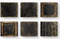 Black and Gold Framed Journal Tumbler Wrap, 20oz Skinny Tumb Product Image 2