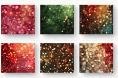 Christmas Bokeh and Glitter Tumbler Wrap, 20oz Skinny Tumble Product Image 2