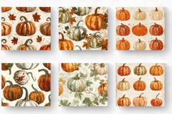 Vintage Fall Pumpkins Tumbler Wrap, 20oz Skinny Tumbler Wrap Product Image 2