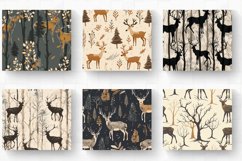 Forest Deer Tumbler Wrap, 20oz Skinny Tumbler Wrap Product Image 2
