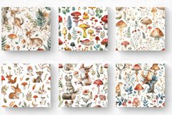 Watercolor Enchanted Woodland Tumbler Wrap, 20oz Skinny Tumb Product Image 2
