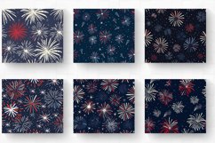 4th of July Fireworks Tumbler Wrap, 20oz Skinny Tumbler Wrap Product Image 2