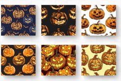 Halloween Pumpkins Tumbler Wrap, 20oz Skinny Tumbler Wraps Product Image 2