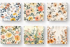 Natural Chic Flowers Tumbler Wrap, 20oz Skinny Tumbler Wrap Product Image 2