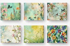 Spring Mixed Media Tumbler Wrap, 20oz Skinny Tumbler Wraps Product Image 2