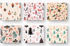 Boho Girly Christmas Tumbler Wrap, 20oz Skinny Tumbler Wraps Product Image 2
