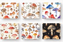 Watercolor Mushroom Tumbler Wrap, 20oz Skinny Tumbler Wraps Product Image 2