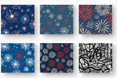 4th of July Fireworks Tumbler Wrap, 20oz Skinny Tumbler Wrap Product Image 2