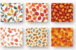 Fall Gentle Leaves Tumbler Wrap, 20oz Skinny Tumbler Wrap Product Image 2