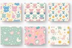Pastel Baby Tumbler Wraps, 20oz Skinny Tumbler Wrap Product Image 2