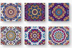 Colorful Mandala Tumbler Wrap, 20oz Skinny Tumbler Wraps Product Image 2
