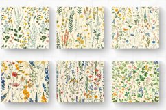 Cottage core Wildflowers Garden Tumbler Wrap, 20oz Skinny Tu Product Image 2