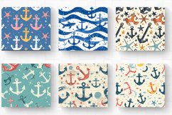 Oceans &amp; Anchors Summer Tumbler Wraps, 20oz Skinny Tumbler W Product Image 2