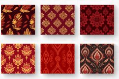 Crimson Indian Tumbler Wrap, 20oz Skinny Tumbler Wraps Product Image 2