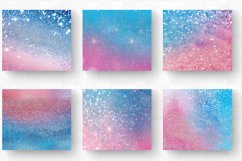 Holographic Ombre Pink Blue Glitter Tumbler Wrap, 20oz Skinn Product Image 2