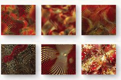 Abstract Red Gold Dots Serpentinite Tumbler Wrap, 20oz Skinn Product Image 2