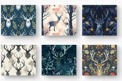 Enchanted Woodland Stag Tumbler Wrap, 20oz Skinny Tumbler Wr Product Image 2