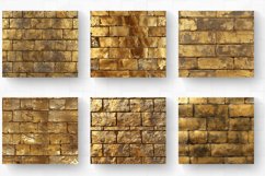 Gold Brick Tumbler Wrap, 20oz Skinny Tumbler Wraps Product Image 2
