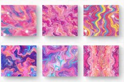 Psychedelic Dreamy Pink Glitter Tumbler Wrap, 20oz Skinny Tu Product Image 2