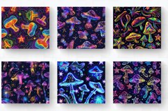 Neon Funky Fantasy Mushroom Star Tumbler Wrap, 20oz Skinny T Product Image 2