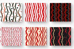 Wavy Line Christmas Tumbler Wrap, 20oz Skinny Tumbler Wraps Product Image 2