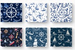 Nautical Tumbler Wraps, 20oz Skinny Tumbler Wrap Product Image 2
