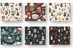 Cozy Christmas Tumbler Wrap, 20oz Skinny Tumbler Wraps Product Image 2