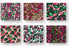 Pink &amp; green Leopard Skin Christmas Tumbler Wrap, 20oz Skinn Product Image 2
