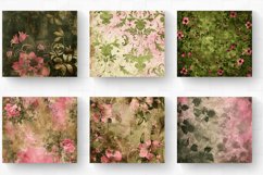 Pink and Olive Luxury Floral Tumbler Wrap, 20oz Skinny Tumbl Product Image 2